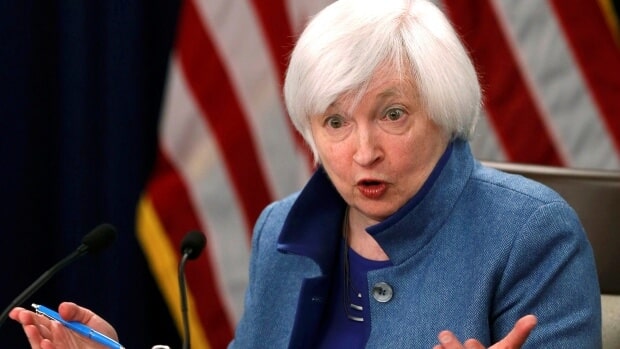 The U.S. Federal Reserve, led by chair Janet Yellen, left a key interest rate unchanged on Wednesday, and gave no signal on when it may boost rates.